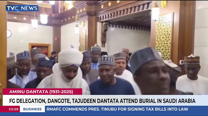 FG Delegation, Dangote, Tajudeen Dantata Attend Burial In Saudi Arabia