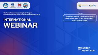 INTERNATIONAL WEBINAR The Public Financial Accounting Study Program, Universitas Terbuka