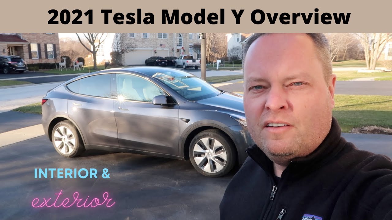 2021 Tesla Model Y Overview- Interior & Exterior - YouTube