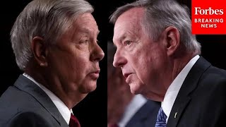 'You Don't Rewrite The Law': Lindsey Graham Argues With Dick Durbin About 'Mass Abuse Of Parole'