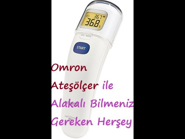 Anleitung für das Fiebermessen mit dem Fieberthermometer OMRON Gentle Temp  720 - YouTube