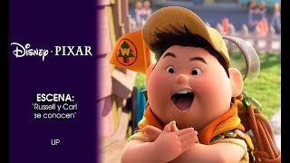 Up | Escena: 'Russell y Carl se conocen' | Disney · Pixar Oficial