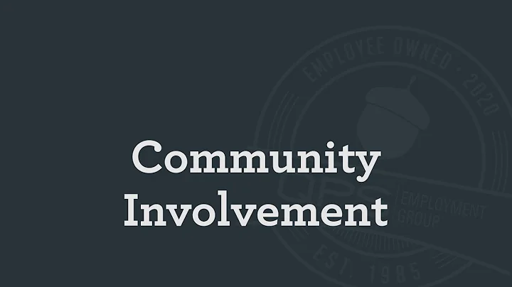 Community Involvement