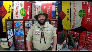 Boy Scout Memorabilia and Patch Collecting - History, Traveling Museum Tour and Display Ideas