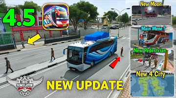 Finally Bus Simulator Indonesia Maleo New UPDATE V4.5 | BUSSID Add Everything v4.5 Update