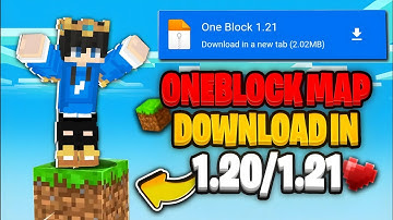 Downloading One Block in Minecraft Pocket edition 1.20/1.21 | How to download One block in Minecraft