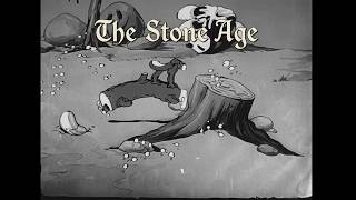 Stone Age 1931 Oswald the Lucky Rabbit Black and White Sound Walt Disney Cartoon Stone Age 1931 Oswald the Lucky Rabbit Black and White Sound Walt Disney Cartoon