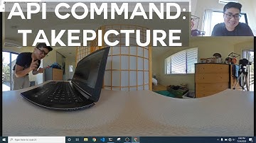 Using the "takePicture" command: RICOH THETA SC2 Development (Ep 3)