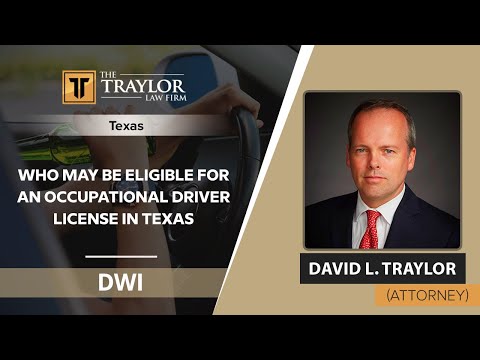 Do I Need A Lawyer To Get An Occupational License In Texas