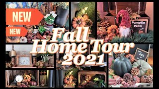 NEW FALL HOME TOUR 2021 II FALL INSPIRATION II HIGH END FALL DECOR ON A BUDGET II HOUSE TOUR II