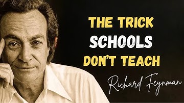 STOP Memorizing — Feynman’s SECRET to Learn Anything (Richard Feynman Method)
