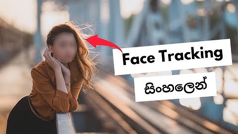 How to use face tracking motion blur | kdenlive editing playlist | sinhala tutorial