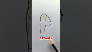 Knee Drawing Made Simple — Step by Step for Beginners #foryou #art #shorts #awesome #howtodraw #draw