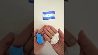 🤍💙 White + Blue = ? Amazing Color Mix! #ColorMix #WhitePlusBlue #ColorCombination #Shorts