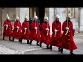 The King’s Guard at Horse Guards Parade in London