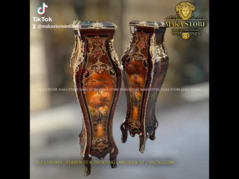 طقم سليت خشب زان مطعم بالنحاس المنقوش والرسم البانتير كلمنا الآن للتفاصيل والحجز 01276253388