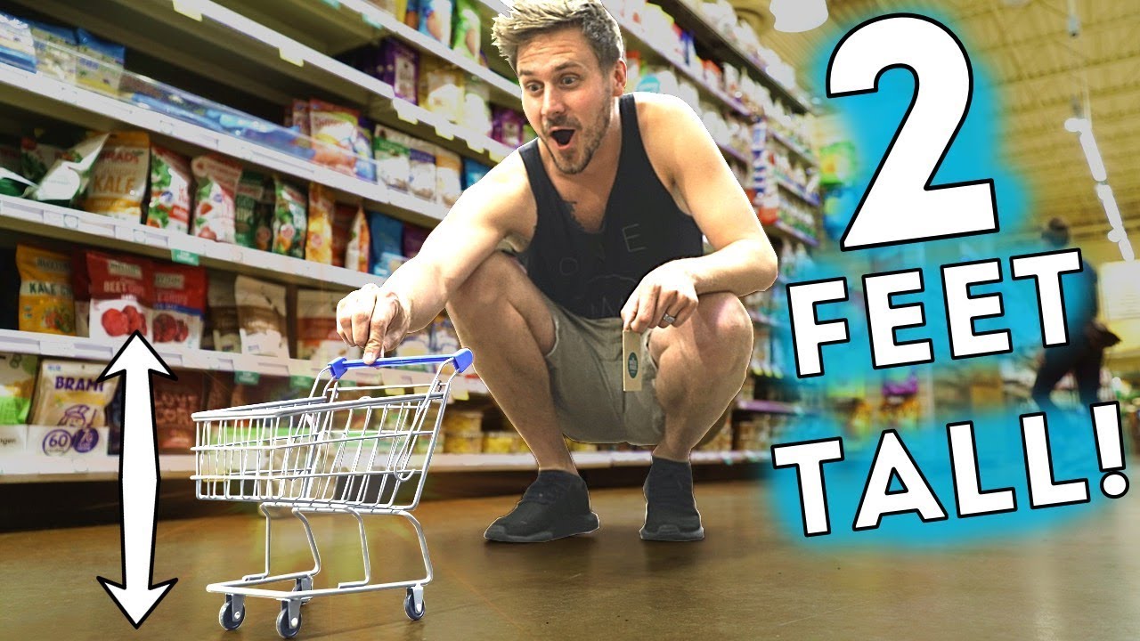 We Went Shopping With A Tiny Cart Youtube