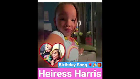 Heiress Harris Sings A Birthday Song To Tiny (Late Post)