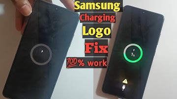 My Samsung black screen charging logo problem || how to fix samsung phone not charging