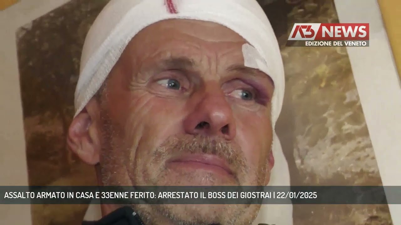 ASSALTO ARMATO IN CASA E 33ENNE FERITO: ARRESTATO IL BOSS DEI GIOSTRAI | 22/01/2025