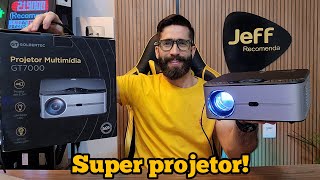 PROJETOR Multimidia GOLDENTEC GT 7000 Lúmens FULL HD: Projeção de Até 250 POLEGADAS! (Analise)