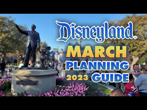 Vídeo: March in Disneyland: Weather and Event Guide