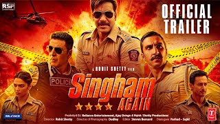 Singham Again- Official Trailer |Ranveer Singh, Deepika, Ajay D, Arjun K |Rohit Shetty |15thAug 2024