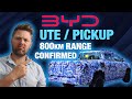 BYD Ute/Pickup With Two Motors and a 1.5 Litre Turbo Engine?