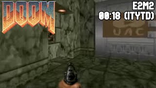 DooM: Switch Unity Port - E2M2 (ITYTD) - 00:18 (Personal Best)