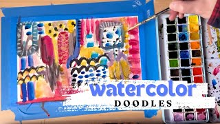 Watercolor Doodles - materials & how to get started!