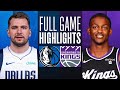 Game recap mavericks 132 kings 96