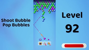 Shoot Bubble Level 92 Walkthrough | Pop Bubbles Game 🎯 | Go Answer