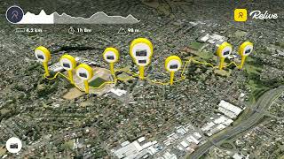 Monte Cecilia and Big King Walk, Auckland - 3D Route Flyover
