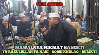 YA RASULALLAH YA NABI | ROBI KHOLAQ | BURIKTI. CEK SOUND DI GANG BENDA