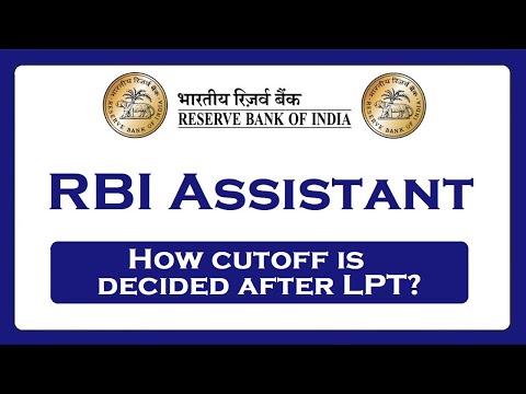 How cutoff is decided after RBI Language Proficiency Test (LPT)?