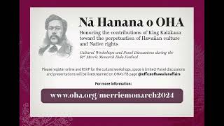 Merrie Monarch 2024 Panel Discussion: ‘Āina Momona & Self determination by OHAHawaii 34 views 3 weeks ago 2 hours, 20 minutes