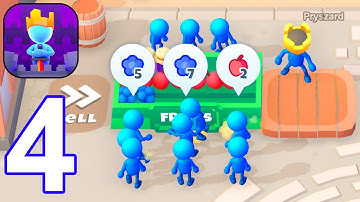 King or Fail - Castle Takeover - Gameplay Walkthrough Part 4 Stick Army Commander Castle Defense