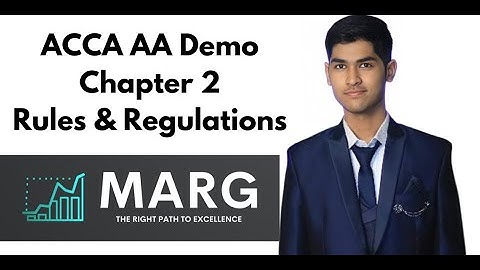 ACCA AA F8 Demo Chapter 2 Rules and Regulations.