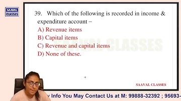 Commerce Lecturer MCQ Lecture-16 By Arushi Maam