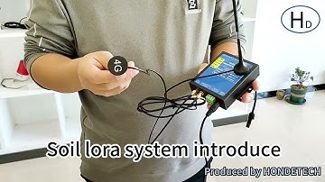 Soil lora system introduce