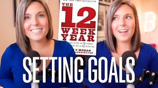 How to ACHIEVE Your Goals in ONLY 12 Weeks - My 12 Week Year & Asana Template