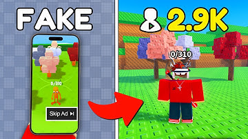 I Turned a Fake Mobile Ad Game Into a Real Roblox Game