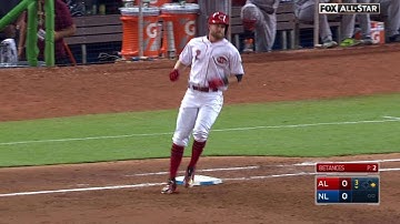 2017 ASG: Cozart lines a single to left field