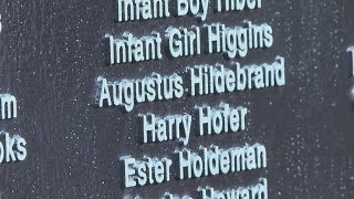 Ceremony held to recognize people buried in unmarked graves
