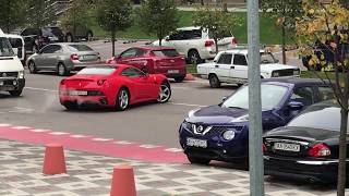 Шикарный кортеж Ferrari California and Maybach 62 в Киеве