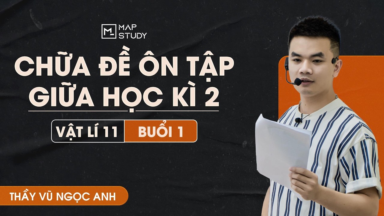 [Vật Lí 11] Chữa Đề Ôn Tập Kiểm Tra Giữa Học Kì 2 - Đề Số 1 | Thầy VNA