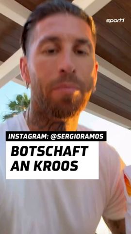 Wie süß! Sohn von Sergio Ramos wünscht Toni Kroos viel Glück fürs CL-Finale 🥰 #shorts #sport1