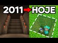 Eu EVOLUÍ as Passagens Secretas Mais ANTIGAS do Minecraft