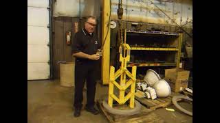Caldwell Model 83EW  Extended Width Vertical Eye Coil Lifter