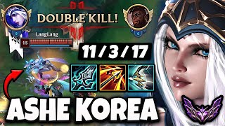 Ashe vs Varus [ ADC ] Lol Korea Master Patch 14.3 ✅